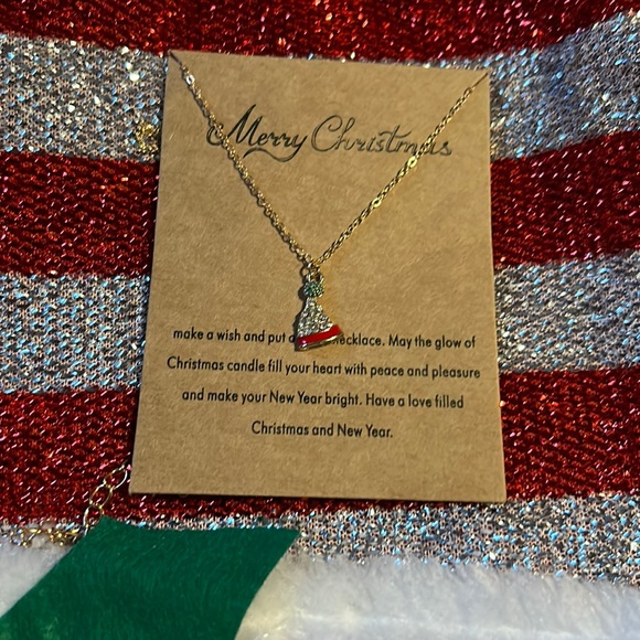 New Christmas Necklace w/ wish card - Picture 7 of 9